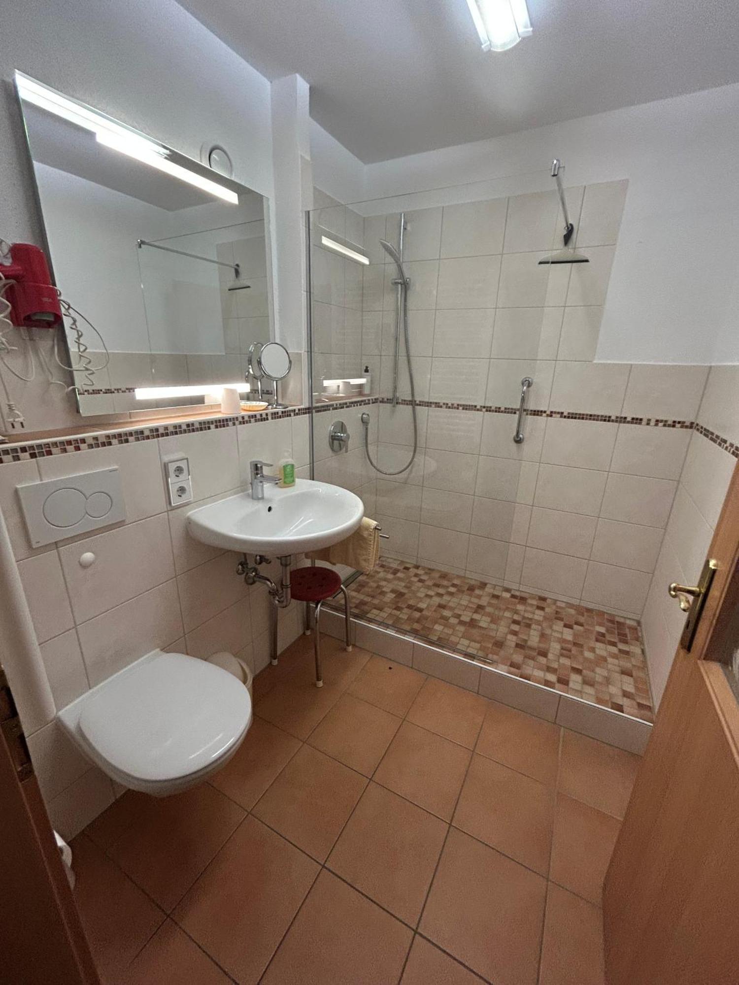Hotel Garni Hubertushof Bad Fussing Luaran gambar