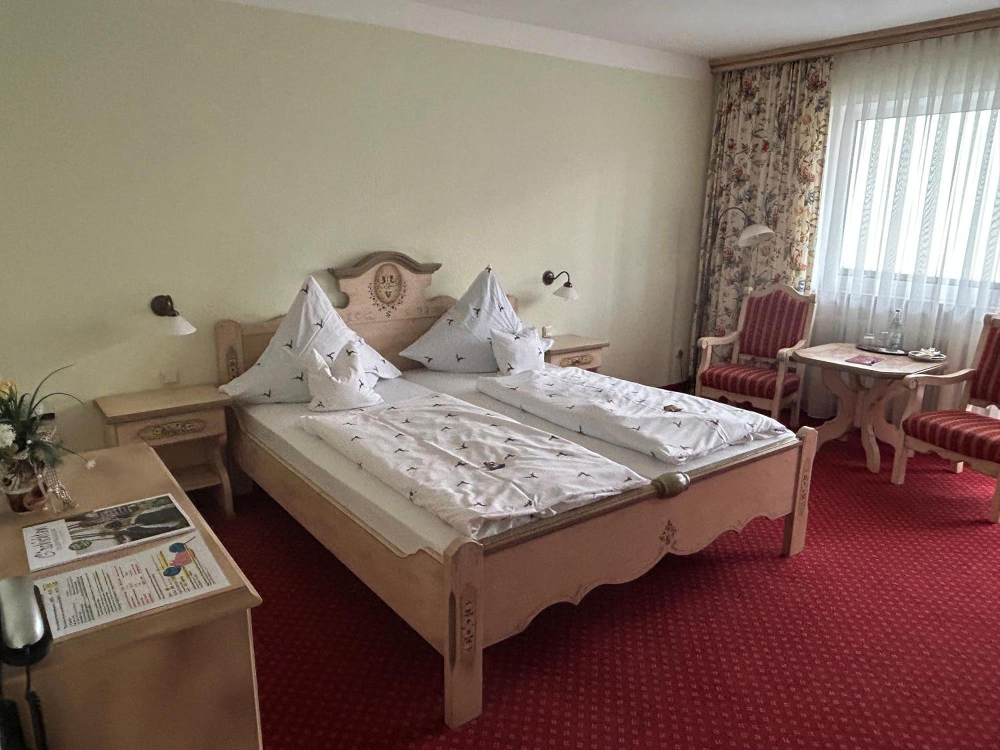 Hotel Garni Hubertushof Bad Fussing Luaran gambar