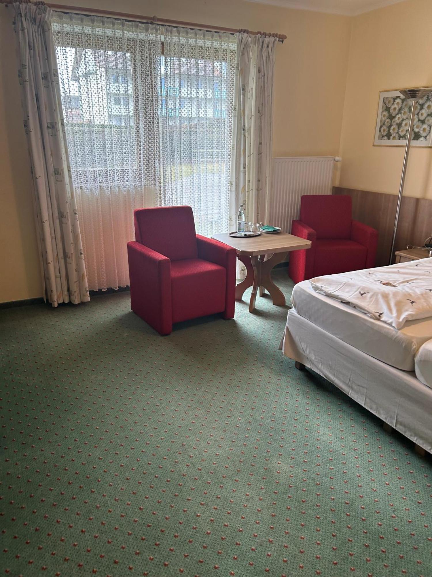Hotel Garni Hubertushof Bad Fussing Luaran gambar
